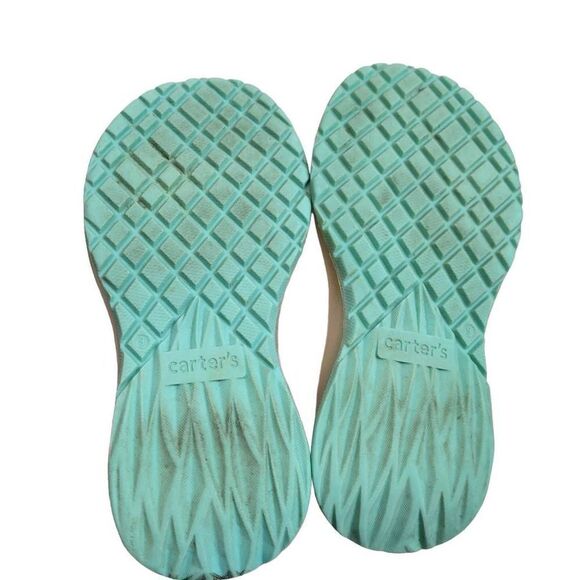 Carter's butterfly lightup sandals 9 - Picture 3 of 3